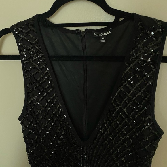 Fashion Nova Shine All Night Sequin Dress - Picture 3 of 3